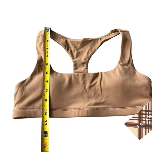Balance Athletica Vitality Women’s M Core Bra‎ Maple Brown Padded Sports Bra New - Picture 5 of 7